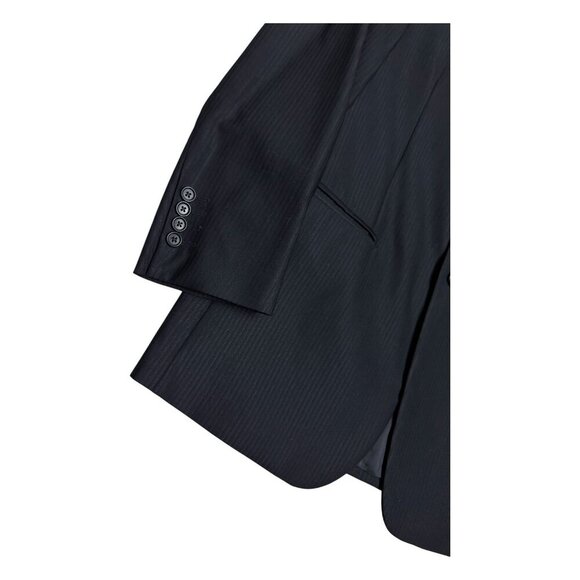 PRINCIPE Italian Wool Luxury Pinstripe 2-Piece Business Blazer SUIT 40R / Medium - Picture 5 of 10